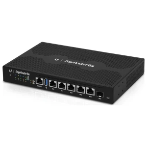 Ubiquiti EdgeRouter 6P | Bedrade Gigabit WAN Router & 5‑port 24 V Passive PoE | 1× SFP | Fanless