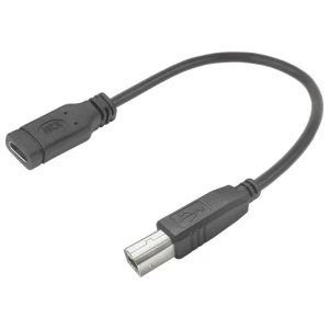 ACT Adapterkabel | USB Type-C (Female) naar USB-B 2.0 (Printer) | 0,2 meter
