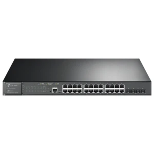 TP-Link TL-SG3428XMP | JetStream Managed L2+ Switch | 28 Poorten | Gigabit Ethernet (10/100/1000 Mbps) | 24x PoE+ (384W) | 4x 10G SFP+ | Omada SDN