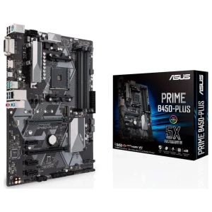 ASUS PRIME B450-PLUS | Socket AM4 | AMD B450 | 4xDDR4 | ATX | Moederbord