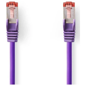 Nedis S/FTP Cat 6 Netwerkkabel | 2 m | Violet