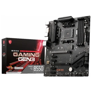 MSI B550 GAMING GEN3 | Socket AM4 | Intel B550 | 4xDDR4 | ATX | Moederbord