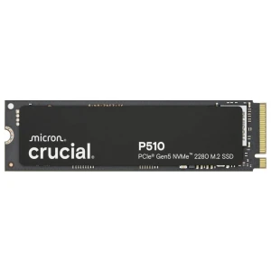 Crucial P510 | 1TB NVMe SSD | M.2 | Gen5 | 11.700MB/s Lezen | 9.500MB/s Schrijven