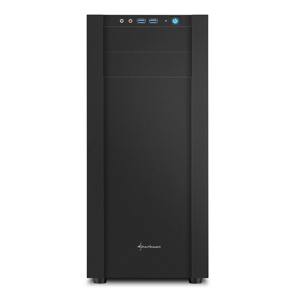 Sharkoon S25-W | Midi Tower Case | Zwart - Afbeelding 2