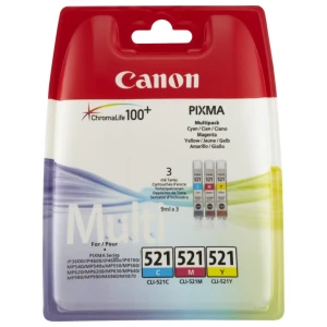Canon 2934B010 | Originele Cyaan/Magenta/Geel Inktcartridges | 3-Pack