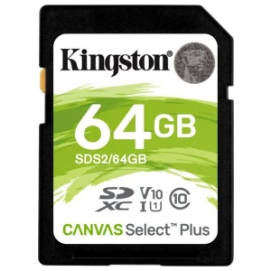 Kingston Canvas Select Plus | SDXC | 64GB | Class 10 | UHS-I U1