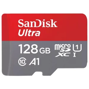 SanDisk Ultra | MicroSDXC | 128GB | Class 10 | UHS-I U1