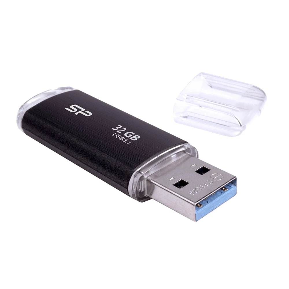 Silicon Power Blaze B02 | 32GB USB-A 3.2 Flash Drive | Zwart - Afbeelding 5