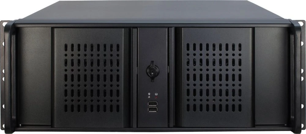 Inter-Tech IPC 4U-4098-S | Server Rack Case | Zwart - Afbeelding 2