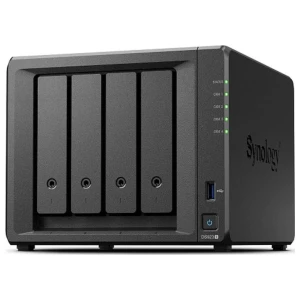 Synology DiskStation DS923+ NAS | 4 Drive Bays | AMD Ryzen R1600 | 2x Gigabit Ethernet | Desktop | Zwart