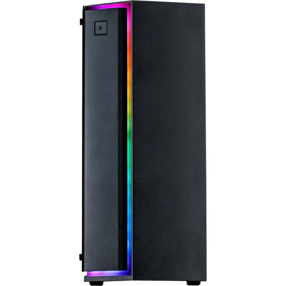 Inter-Tech S-3906 Renegade RGB | Midi Tower Case | Zwart - Afbeelding 2