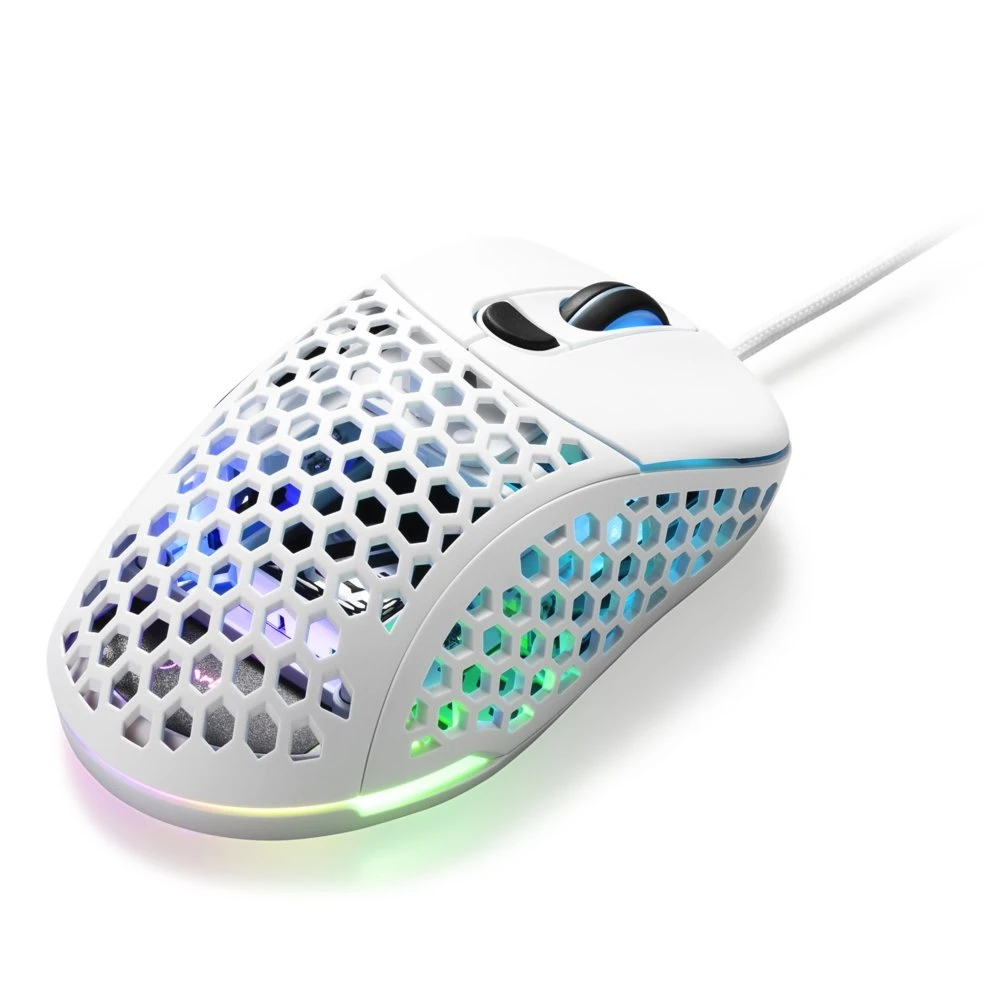 Sharkoon Light² 200 | Bekabelde Gaming Muis | Links- en Rechtshandig | USB-A | 16000 DPI | Wit - Afbeelding 6