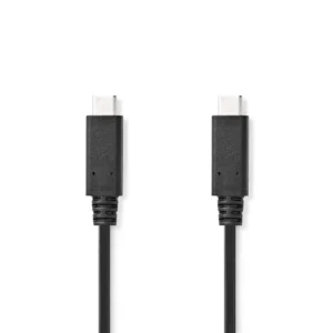 Nedis CCGL64750BK10 | USB 3.2 Gen 2 | USB-C naar USB-C | 1m | Zwart