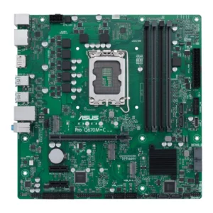 ASUS PRO Q670M-C-CSM | Socket LGA 1700 | Intel Q670 | 4xDDR5 | Micro-ATX | Moederbord