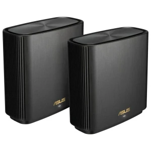 ASUS ZenWiFi XT9 (2-pack) | Tri-band WiFi 6 Mesh Router | Gigabit Ethernet | AX7800 | Zwart