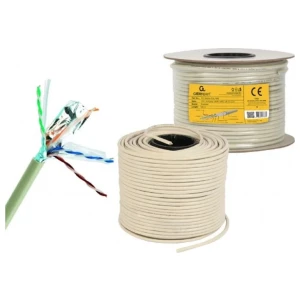 Gembird F/UTP Cat 6 Netwerkkabel | 100 m | Grijs