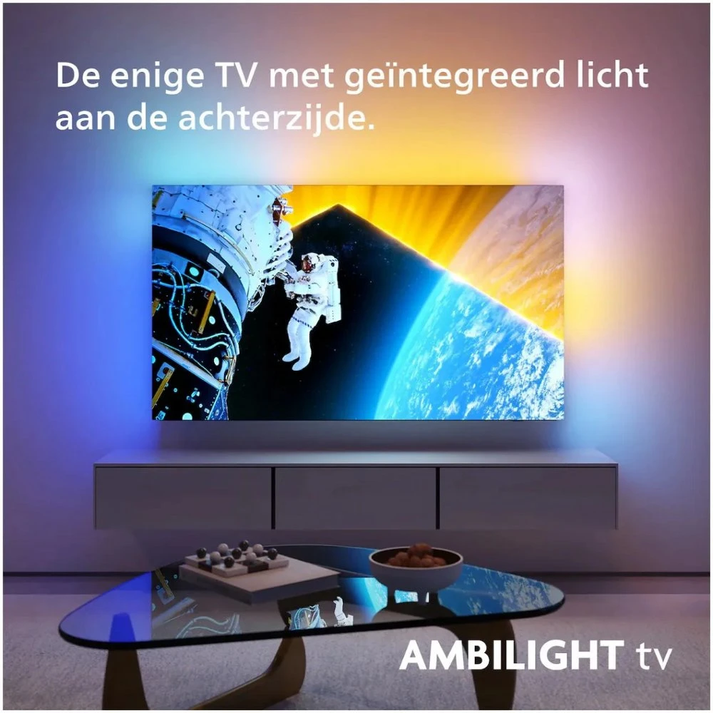 Philiips 48OLED849/12 | 48'' Ultra HD 4K | OLED Smart TV | Wifi | Dolby Vision | Google TV | 120Hz - Afbeelding 3