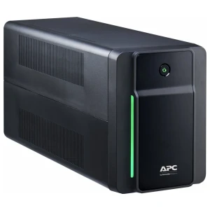 APC Back‑UPS BX1200MI | 1200 VA Line‑Interactive UPS | 6x C13 | 650 W | C14 Ingang | Compacte Zwarte Behuizing