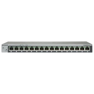 Netgear ProSAFE GS116GE | Unmanaged Switch | 16 Poorten | Gigabit Ethernet (10/100/1000 Mbps) | Desktop
