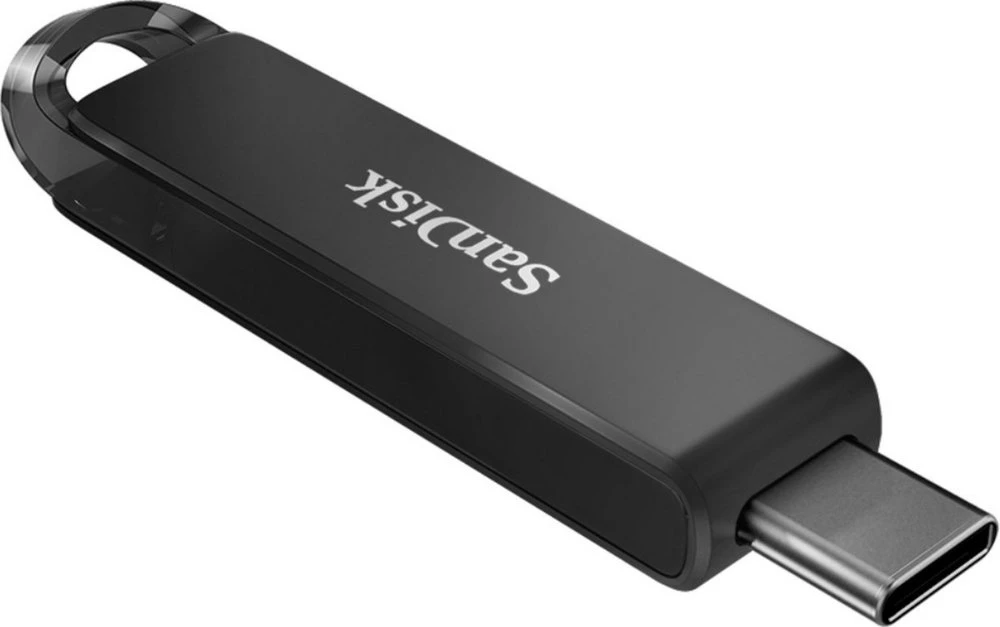 SanDisk Ultra | 128GB USB-C 3.2 Flash Drive | Zwart - Afbeelding 3