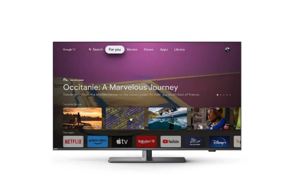 Philips The One 43PUS8848-12 | 43'' Ultra HD 4K | LED Ambilight Smart TV | Wifi | Google TV | Local Dimming | Dolby Vision | 120Hz - Afbeelding 5