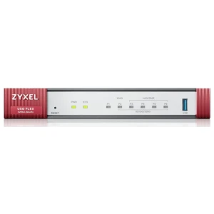 Zyxel USG Flex 100 | Firewall (Hardware) | 900 Mbit/s | 5x Gigabit LAN/WAN | VPN & UTM Beveiliging | Desktopbehuizing