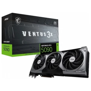 MSI GeForce RTX 5090 Ventus 3X OC | 32 GB GDDR7 VRAM | 4K Gaming & AI | Videokaart | GPU | Nvidia