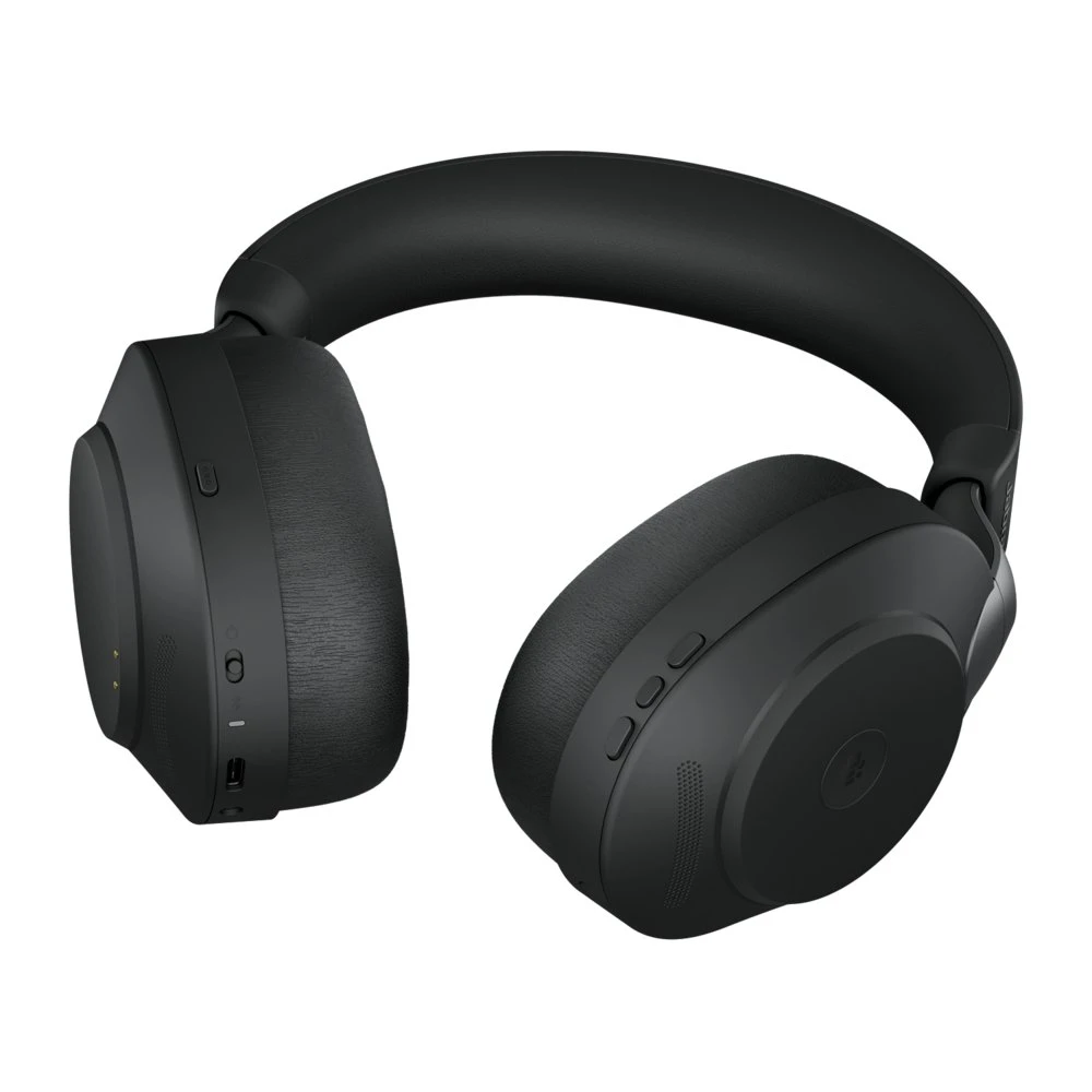 Jabra Evolve2 85 | Draadloze Over-Ear Headset | ANC | Bluetooth + 3.5mm | Zwart - Afbeelding 2
