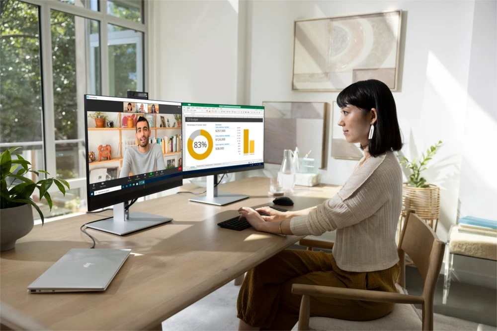 HP E-Series E27 G4 27" | 1920x1080 IPS | 60Hz | Full HD Monitor | Zwart - Afbeelding 9