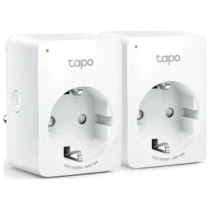 TP-Link Tapo P100 | Mini Smart Wi-Fi Stopcontact | 2990 W | Spraakbediening | Compact ontwerp | Wit