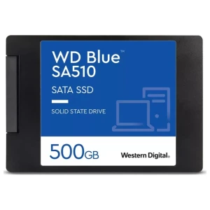 Western Digital Blue SA510 | 500GB SATA SSD | 2.5'' | 560MB/s Lezen | 510MB/s Schrijven