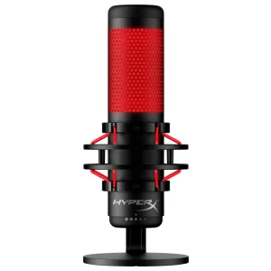 HyperX QuadCast | USB-microfoon | Rode verlichting | Voor pc en console | Zwart/Rood