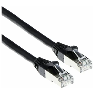 ACT netwerkkabel | Cat6A | S/FTP (S-STP) | 30 m | Zwart | FB6930