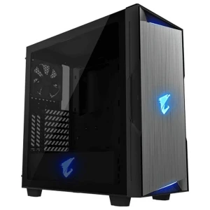 Gigabyte AORUS C300 Glass | Midi Tower Case | Zwart
