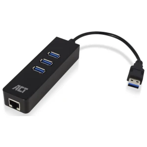 ACT AC6310 | USB 3.2 Gen 1 Interface Hub | Type-A | 5 Gbps | Zwart