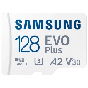 Samsung EVO Plus | MicroSDXC | 128GB | Class 10 | UHS-I U3 | Betrouwbare Opslag