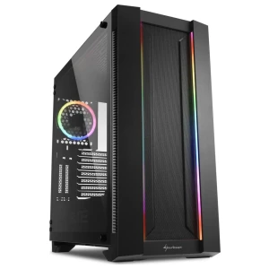 Sharkoon ELITE SHARK CA200M | Midi Tower Behuizing | Zwart
