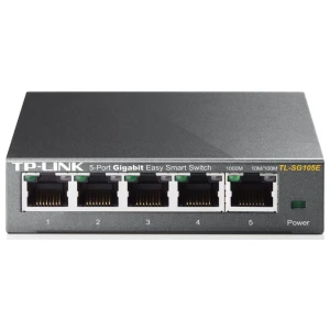 TP-Link TL-SG105E | 5-Poorts Gigabit Easy Smart Switch | Managed