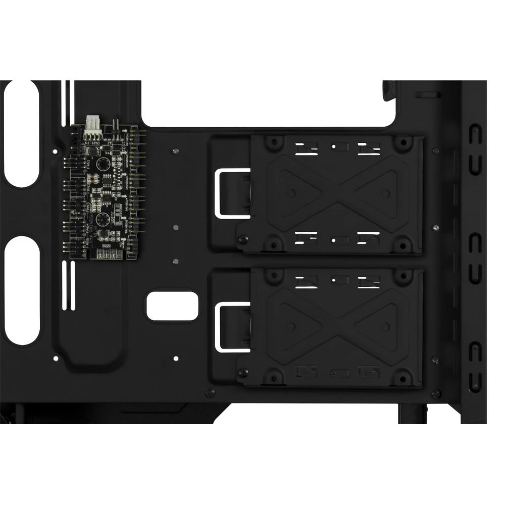 Inter-Tech X-908 Infini2 | Infinity Mirror | Tower Case | USB-C | Zwart - Afbeelding 14