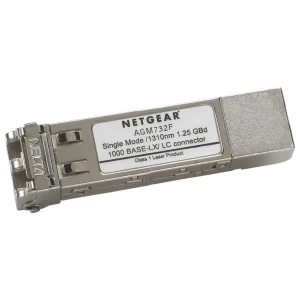 NETGEAR AGM732F | SFP Transceiver Module | 1,25 Gbps | Single-mode | 1310 nm | LC Duplex | 10 km