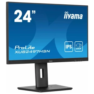 Iiyama ProLite XUB2497HSN-B2 23,8'' | 1920x1080 IPS | 100Hz | USB-C Dock | LAN | Full HD Monitor
