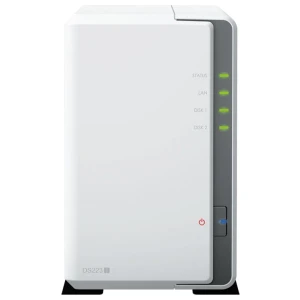 Synology DiskStation DS223j NAS | 2 Drive Bays | 1x Gigabit Ethernet | Wit