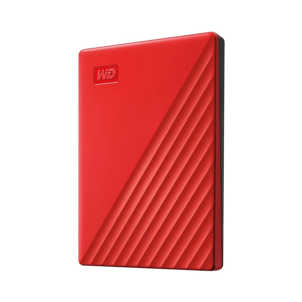 WD My Passport Externe Harde Schijf | 2TB | USB 3.2 | Rood - Afbeelding 2