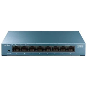 TP-Link LS108G | Unmanaged Switch | 8 Poorten | Gigabit Ethernet (10/100/1000 Mbps) | Desktop
