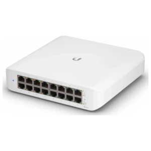 Ubiquiti UniFi Switch Lite 16 PoE | Managed L2 Switch | 16 Poorten | Gigabit Ethernet (10/100/1000 Mbps) | PoE | Wit