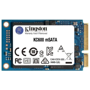 Kingston KC600 | 512GB SATA SSD | mSATA | 550MB/s Lezen | 520MB/s Schrijven