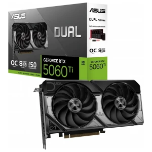 ASUS Dual GeForce RTX 5060 Ti | 8GB GDDR7 | DLSS 4 | Videokaart | Nvidia GPU