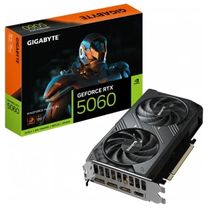 GIGABYTE GeForce RTX 5060 WINDFORCE MAX OC | 8GB GDDR7 | DLSS 4 | Videokaart | NVIDIA GPU