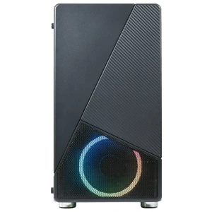 Azza Noir 130 RGB | Micro Tower Case | Zwart