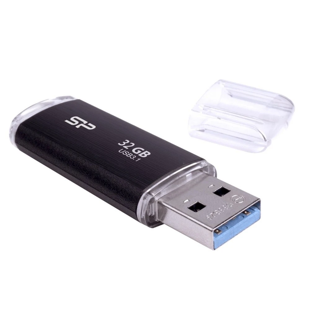Silicon Power Blaze B02 | 32GB USB-A 3.2 Flash Drive | Zwart - Afbeelding 8